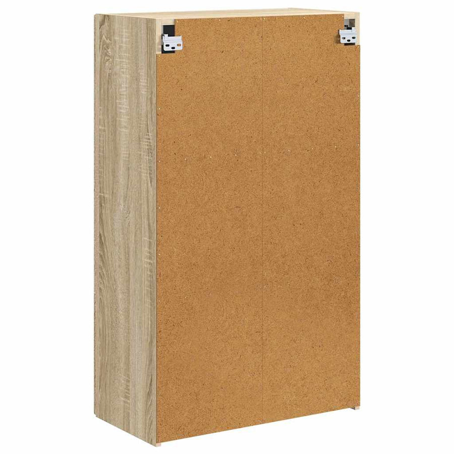 TV-wandkast Sonoma Eiken 59,5 x 31 x 100 cm Bewerkt hout