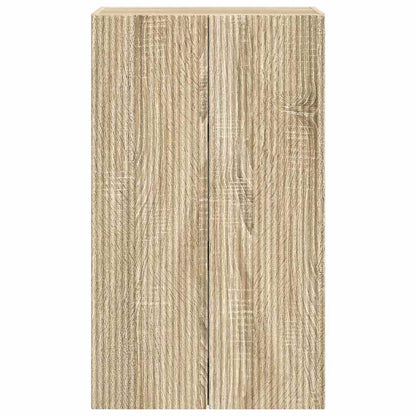 TV-wandkast Sonoma Eiken 59,5 x 31 x 100 cm Bewerkt hout