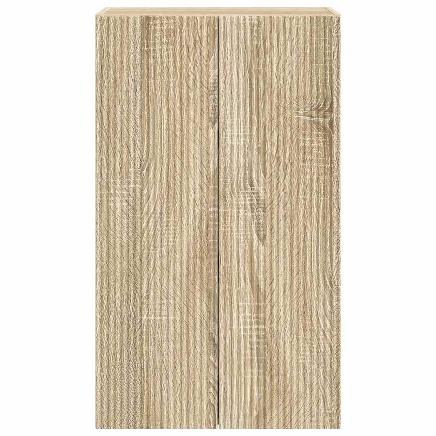 TV-wandkast Sonoma Eiken 59,5 x 31 x 100 cm Bewerkt hout