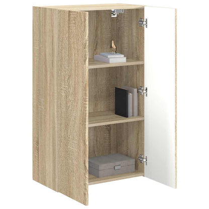 TV-wandkast Sonoma Eiken 59,5 x 31 x 100 cm Bewerkt hout