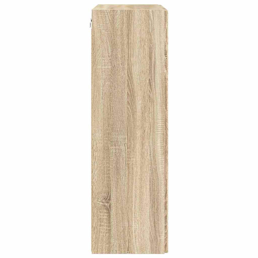 TV-wandkast Sonoma Eiken 59,5 x 31 x 100 cm Bewerkt hout