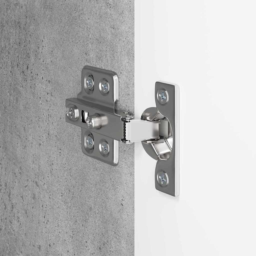 TV-wandkast Beton Grijs 59,5 x 31 x 100 cm Bewerkt hout