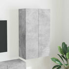 Tv-wandkast beton grijs 59,5x31x100 cm bewerkt hout