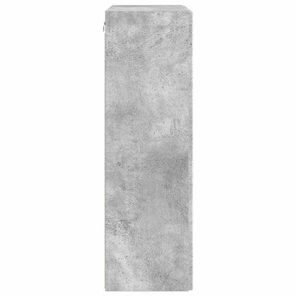 TV-wandkast Beton Grijs 59,5 x 31 x 100 cm Bewerkt hout
