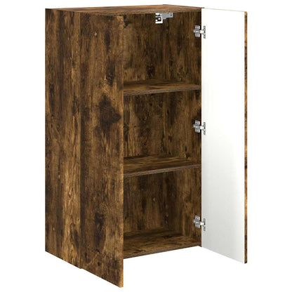 TV-wandkast Gerookt eiken 59,5 x 31 x 100 cm Bewerkt hout