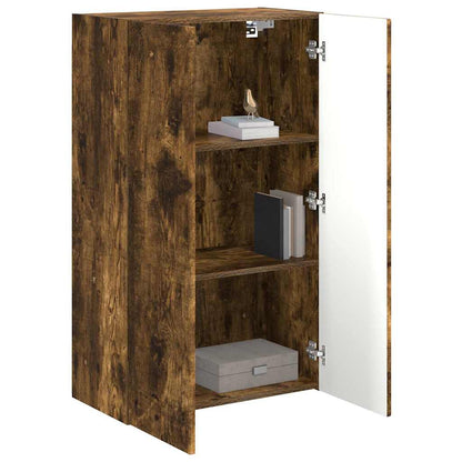 TV-wandkast Gerookt eiken 59,5 x 31 x 100 cm Bewerkt hout