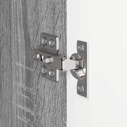 TV-wandkast Grijs Sonoma 59,5 x 31 x 100 cm Bewerkt hout