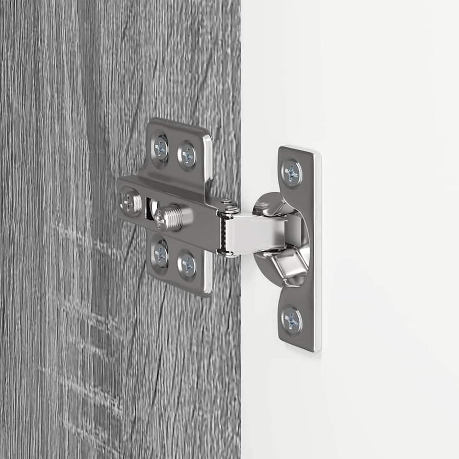 TV-wandkast Grijs Sonoma 59,5 x 31 x 100 cm Bewerkt hout