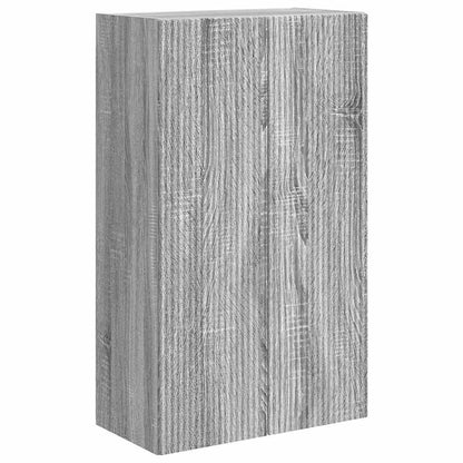 TV-wandkast Grijs Sonoma 59,5 x 31 x 100 cm Bewerkt hout