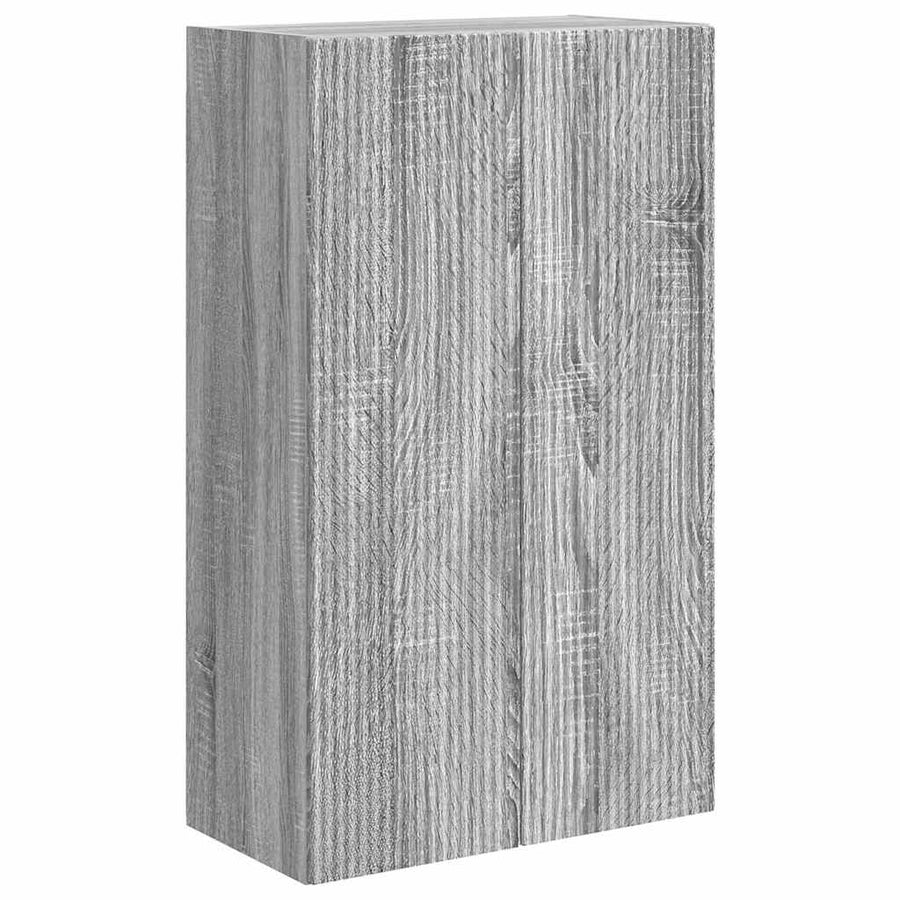 TV-wandkast Grijs Sonoma 59,5 x 31 x 100 cm Bewerkt hout