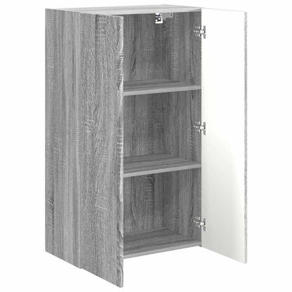 TV-wandkast Grijs Sonoma 59,5 x 31 x 100 cm Bewerkt hout