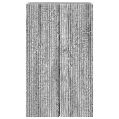 TV-wandkast Grijs Sonoma 59,5 x 31 x 100 cm Bewerkt hout