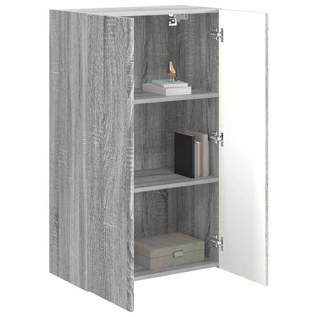 TV-wandkast Grijs Sonoma 59,5 x 31 x 100 cm Bewerkt hout