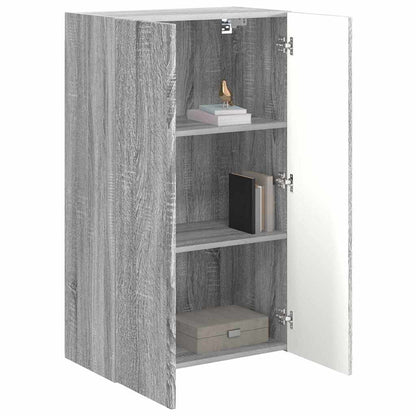 TV-wandkast Grijs Sonoma 59,5 x 31 x 100 cm Bewerkt hout