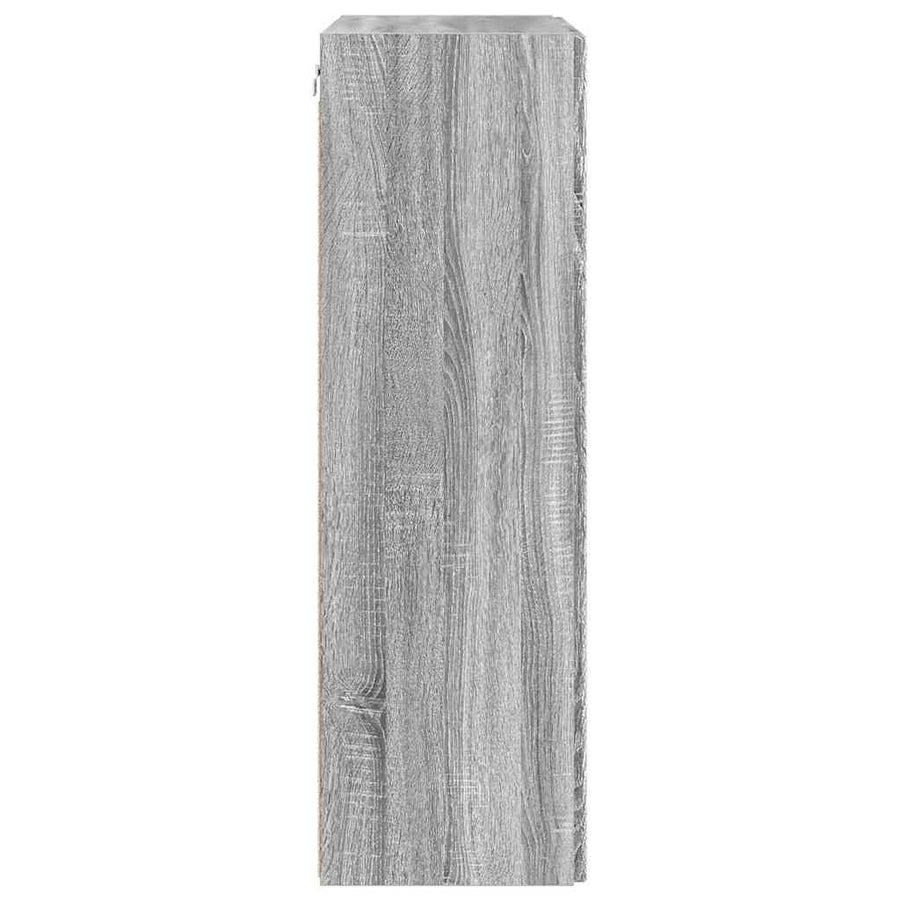 TV-wandkast Grijs Sonoma 59,5 x 31 x 100 cm Bewerkt hout