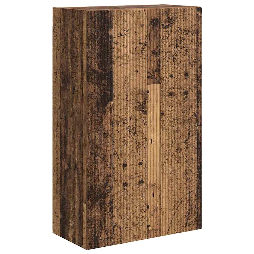 TV-wandkast Oud Hout 59,5 x 31 x 100 cm Bewerkt hout