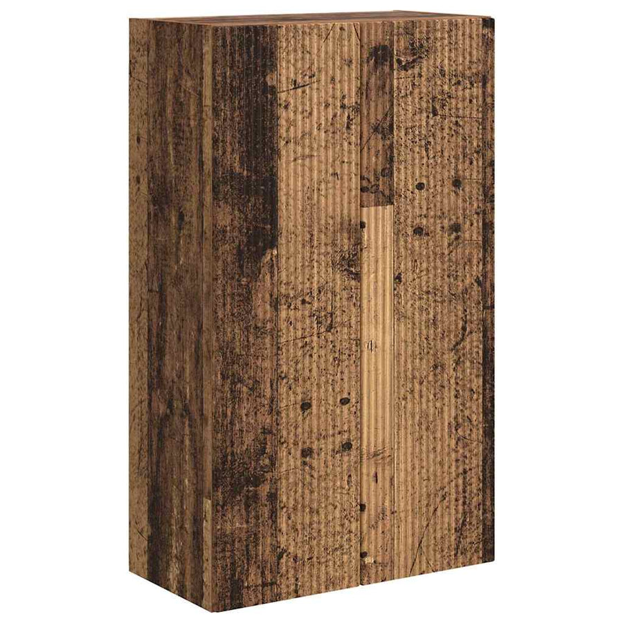 TV-wandkast Oud Hout 59,5 x 31 x 100 cm Bewerkt hout