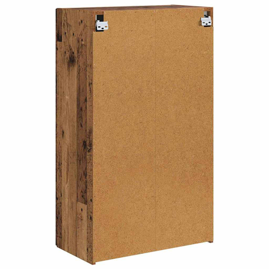 TV-wandkast Oud Hout 59,5 x 31 x 100 cm Bewerkt hout