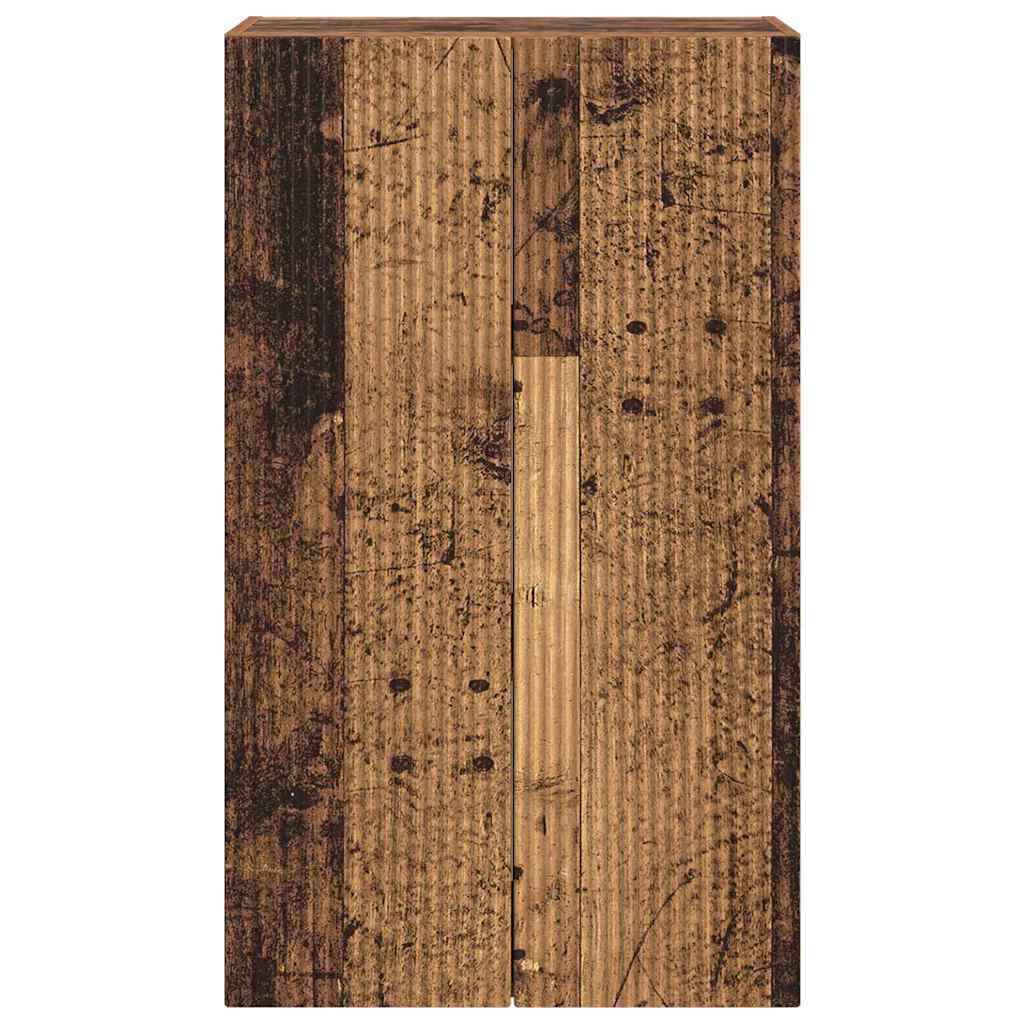 TV-wandkast Oud Hout 59,5 x 31 x 100 cm Bewerkt hout