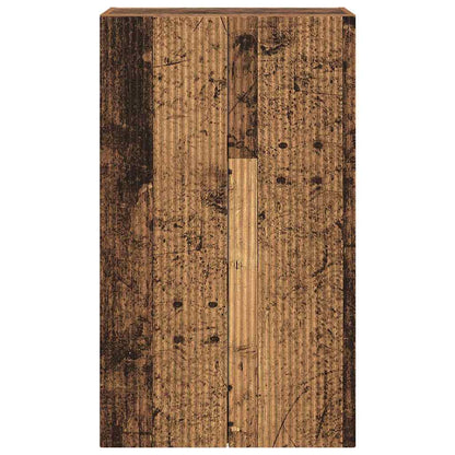 TV-wandkast Oud Hout 59,5 x 31 x 100 cm Bewerkt hout