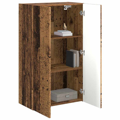 TV-wandkast Oud Hout 59,5 x 31 x 100 cm Bewerkt hout
