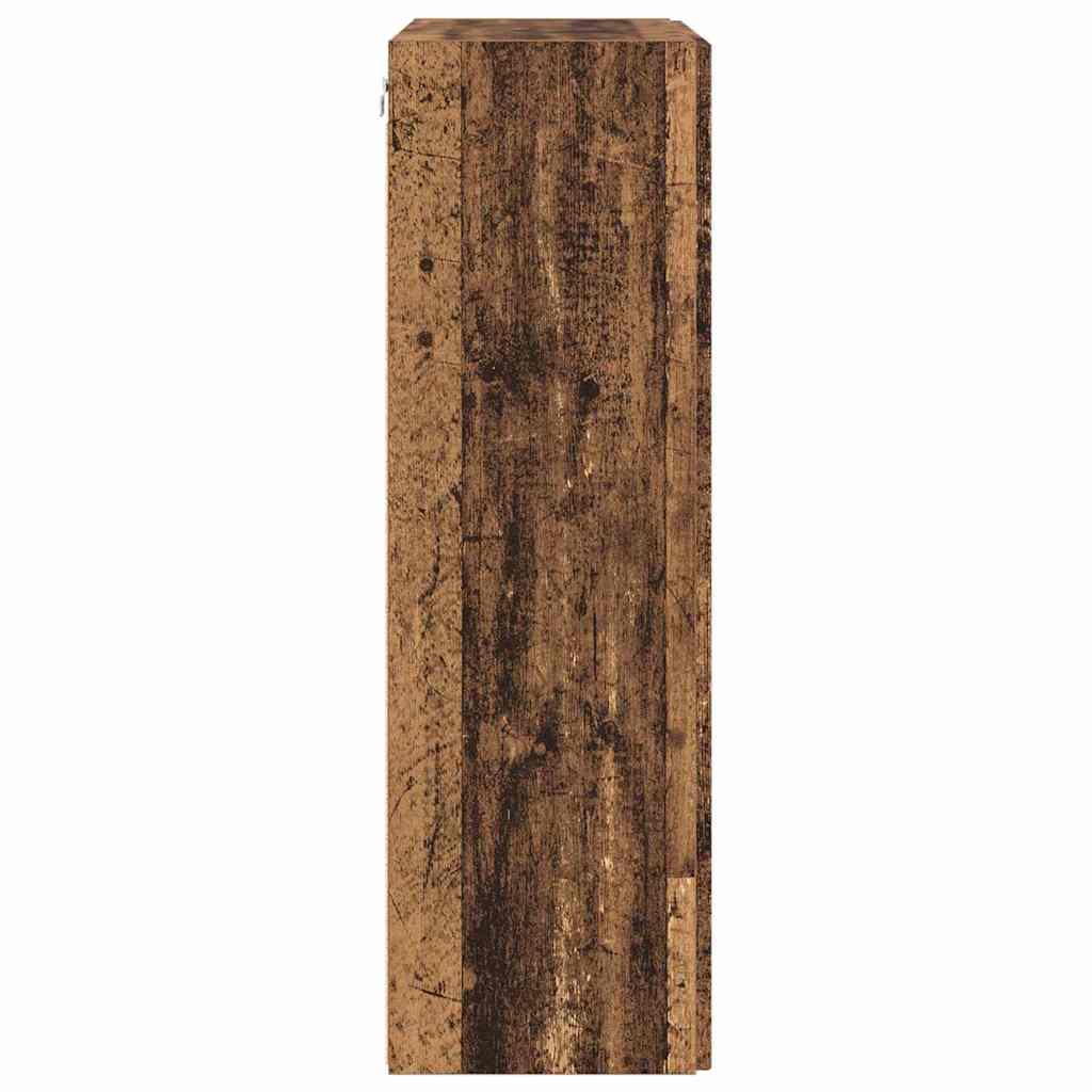 TV-wandkast Oud Hout 59,5 x 31 x 100 cm Bewerkt hout