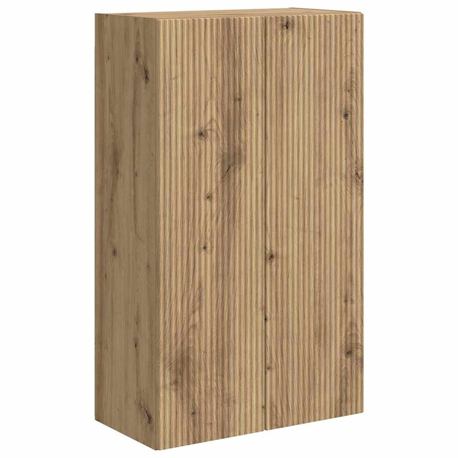 TV-wandkast Artisan Eiken 59,5 x 31 x 100 cm Bewerkt hout
