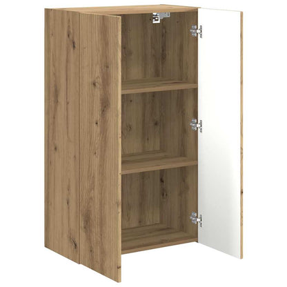 TV-wandkast Artisan Eiken 59,5 x 31 x 100 cm Bewerkt hout