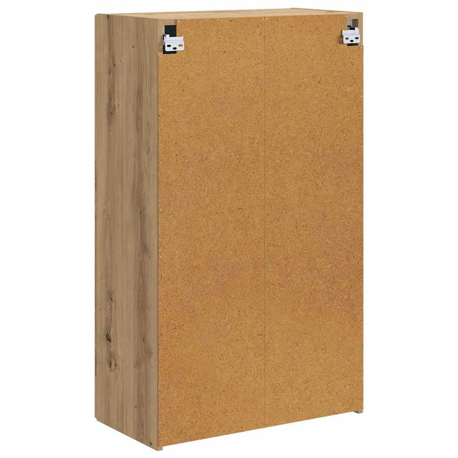 TV-wandkast Artisan Eiken 59,5 x 31 x 100 cm Bewerkt hout