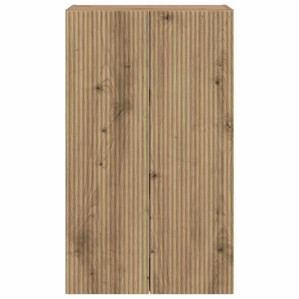 TV-wandkast Artisan Eiken 59,5 x 31 x 100 cm Bewerkt hout