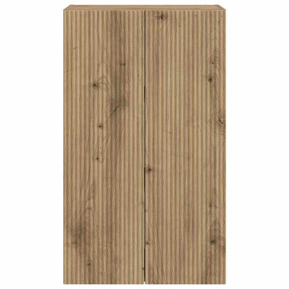 TV-wandkast Artisan Eiken 59,5 x 31 x 100 cm Bewerkt hout
