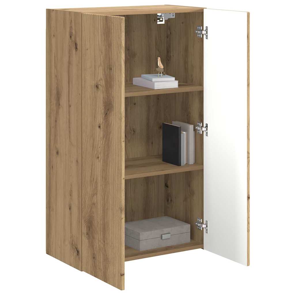 TV-wandkast Artisan Eiken 59,5 x 31 x 100 cm Bewerkt hout