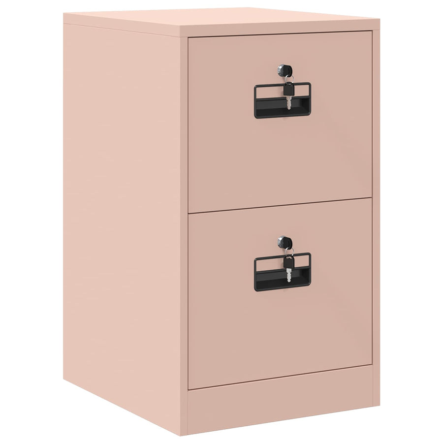 Bestandenkast 44 X 50 X 106,5 Cm Koudgewalst Staal Roze