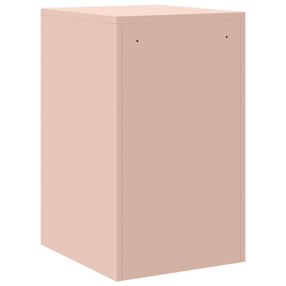 Bestandenkast 44 X 50 X 106,5 Cm Koudgewalst Staal Roze