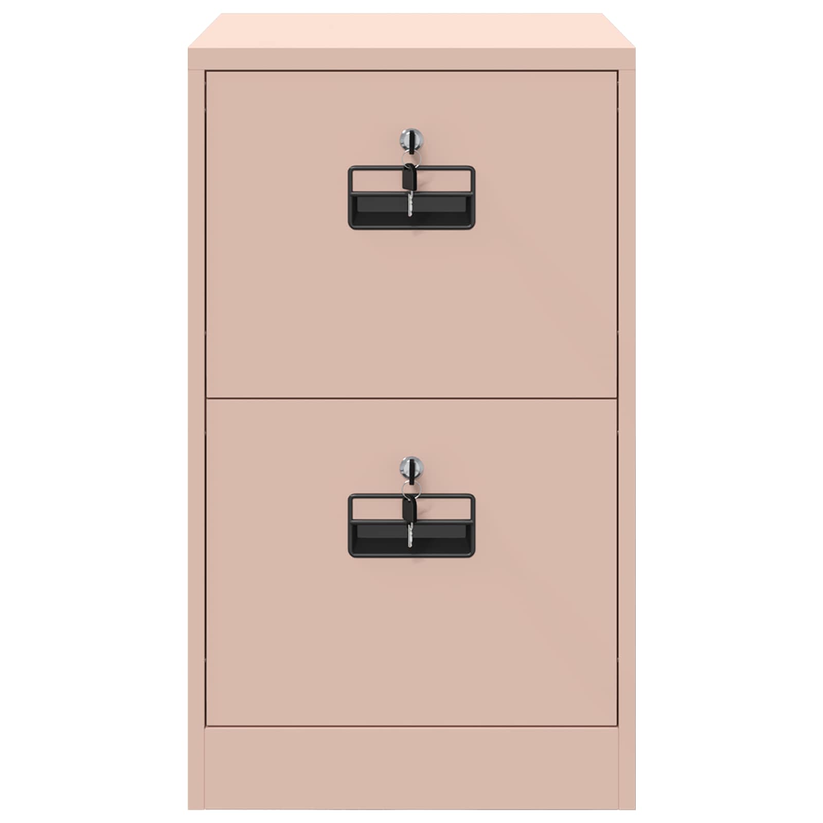 Bestandenkast 44 X 50 X 106,5 Cm Koudgewalst Staal Roze