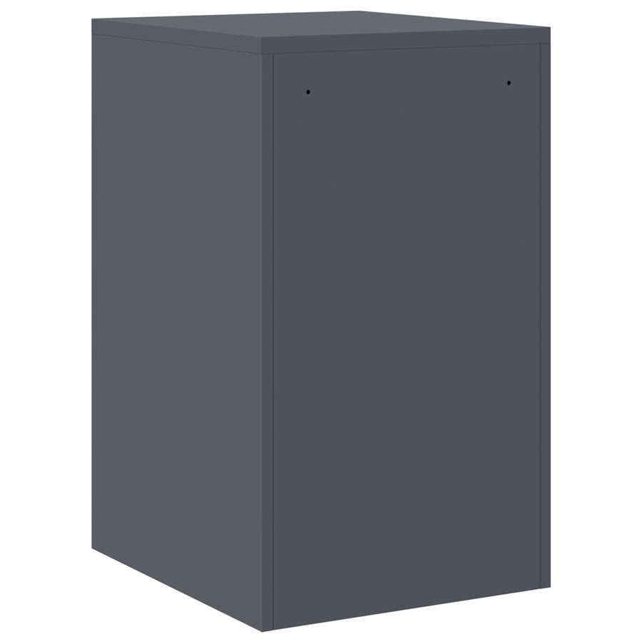 Bestandenkast Antraciet 44 x 50 x 106,5 cm Koudgewalst Staal