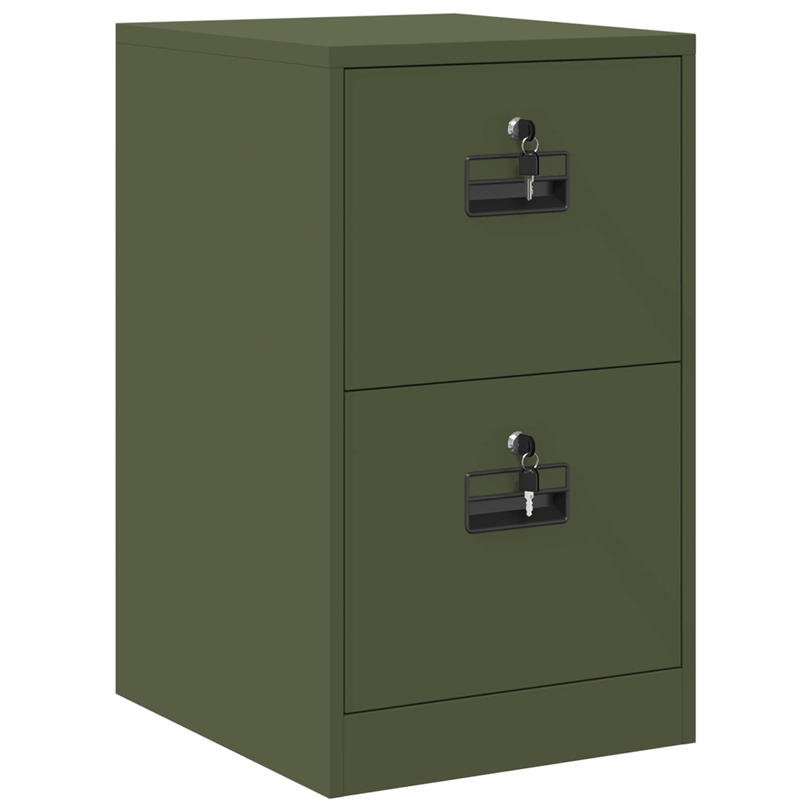 Bestandenkast Olijf Groen 44 X 50 X 106,5 Cm Koudgewalst Staal Olijfgroen