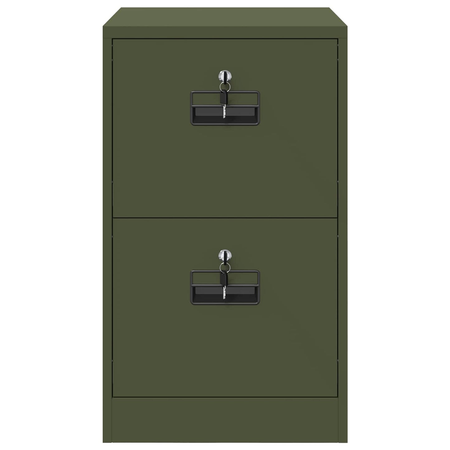 Bestandenkast Olijf Groen 44 X 50 X 106,5 Cm Koudgewalst Staal Olijfgroen