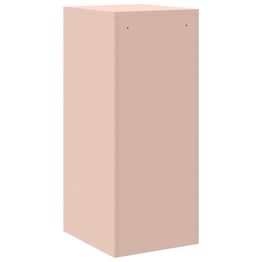 Bestandenkast 44 X 50 X 106,5 Cm Koudgewalst Staal Roze