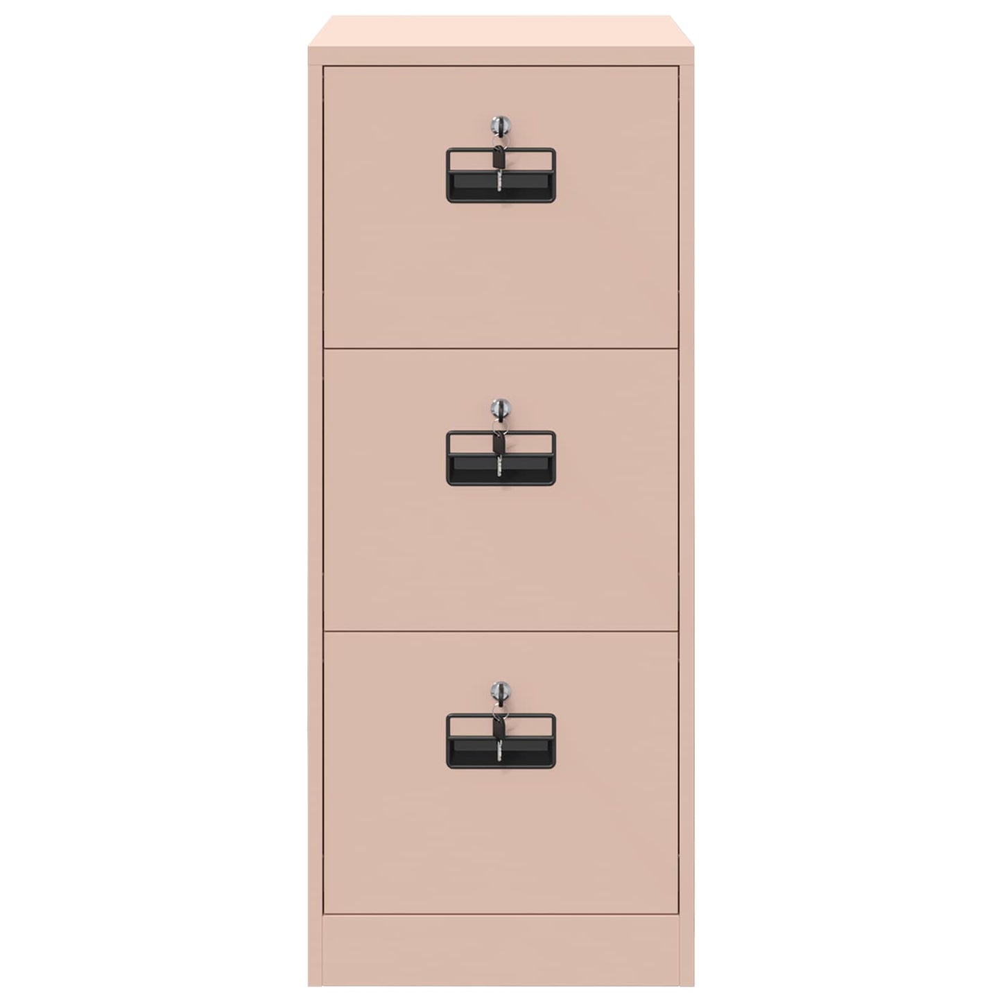 Bestandenkast 44 X 50 X 106,5 Cm Koudgewalst Staal Roze