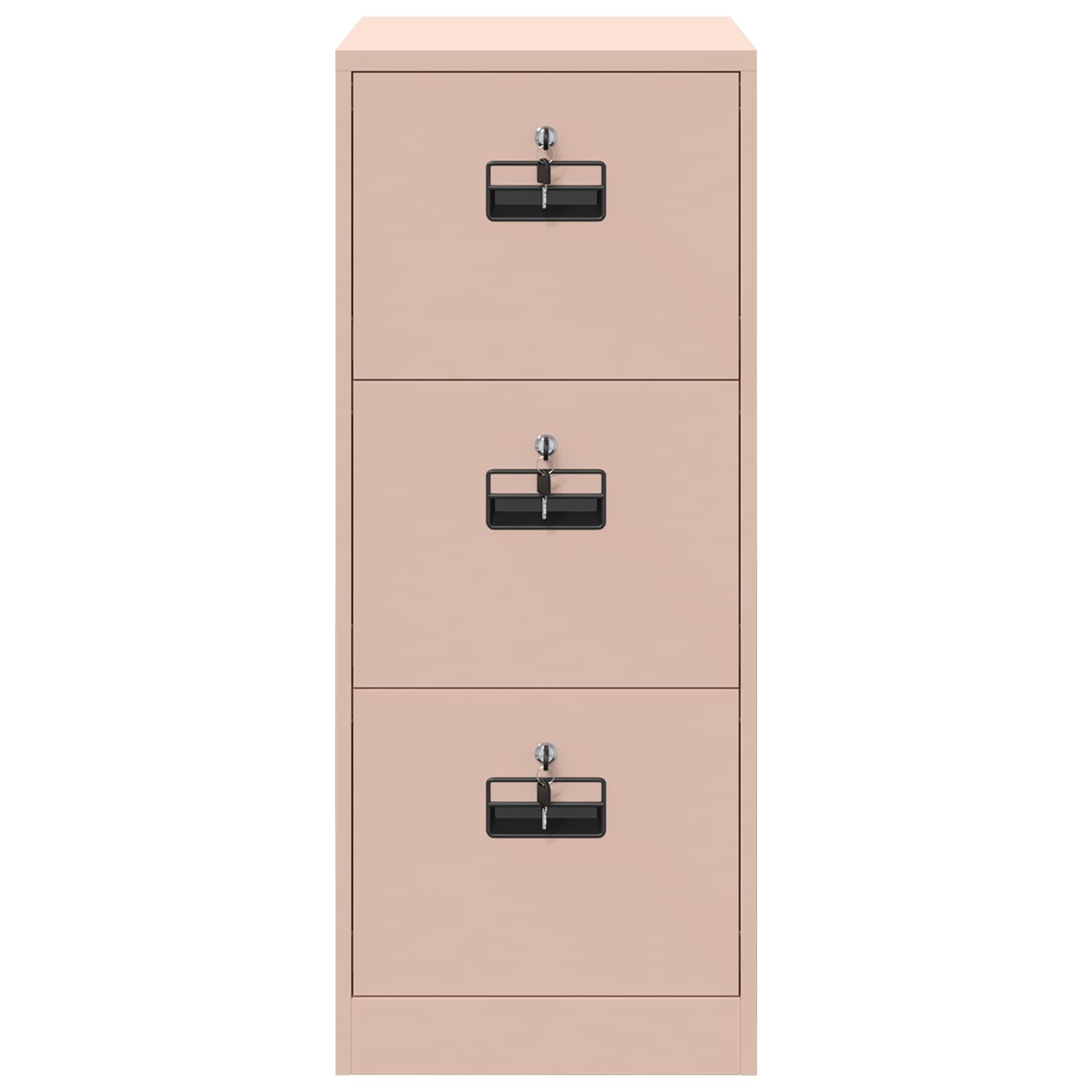 Bestandenkast 44 X 50 X 106,5 Cm Koudgewalst Staal Roze