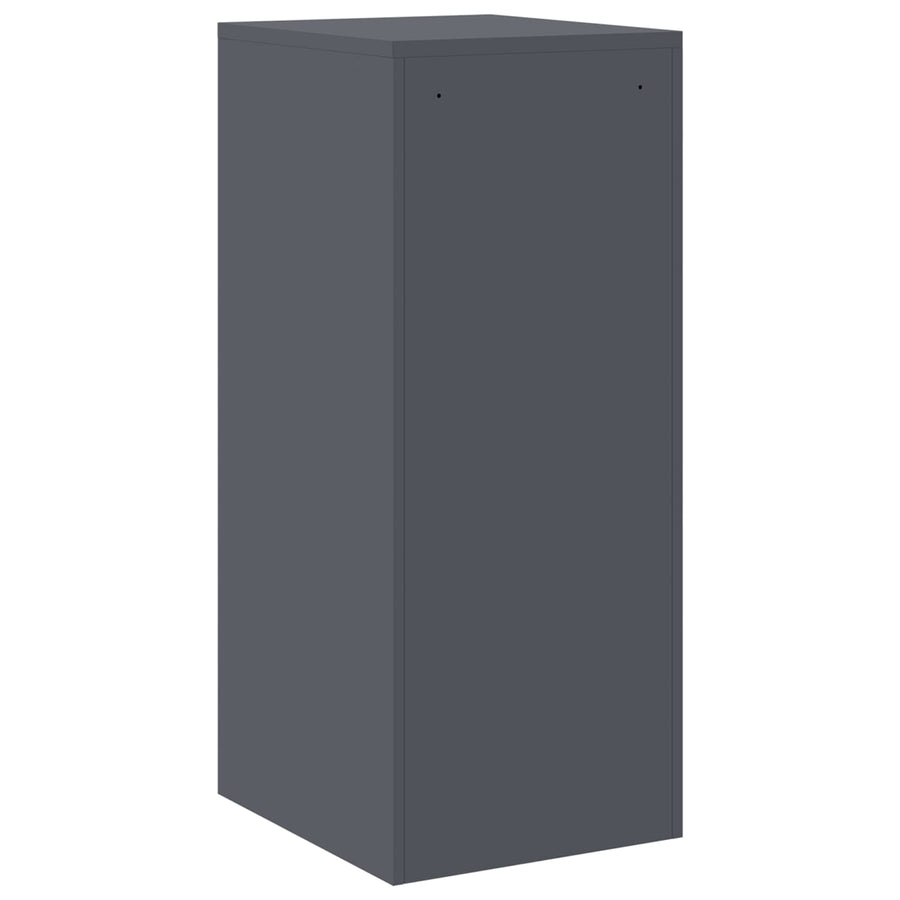 Bestandenkast 44 X 50 X 106,5 Cm Koudgewalst Staal Antraciet