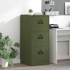 Bestandenkast 44x50x106.5 cm koudgewalst staal olijfgroen