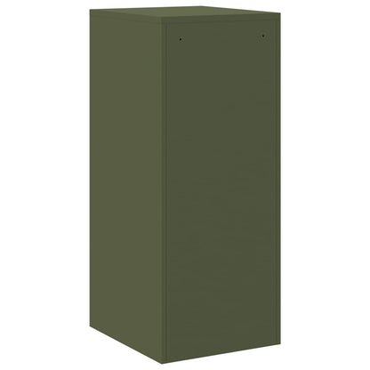 Bestandenkast Olijf Groen 44 x 50 x 106,5 cm Koudgewalst Staal