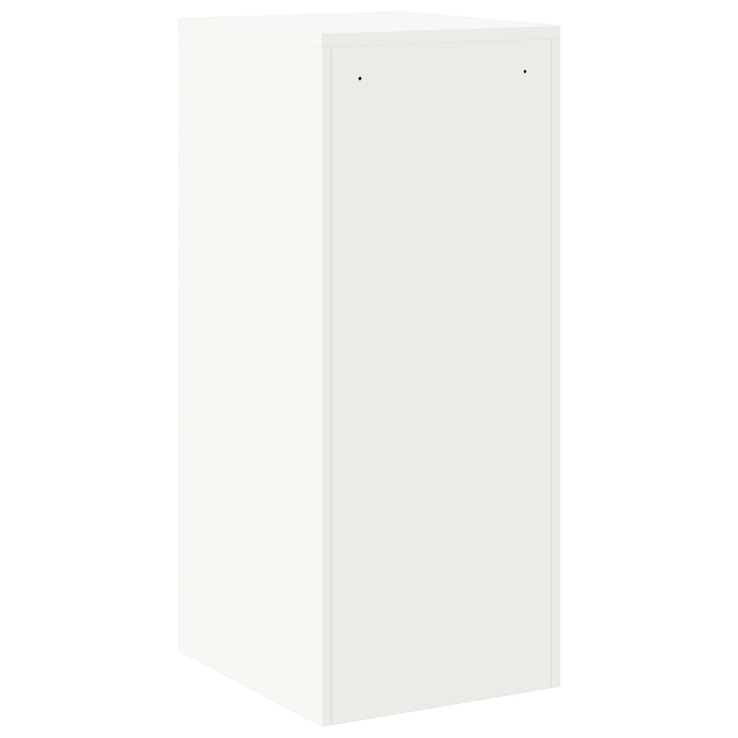 Bestandenkast Met Lade 44 X 50 X 106,5 Cm Koudgewalst Staal Wit