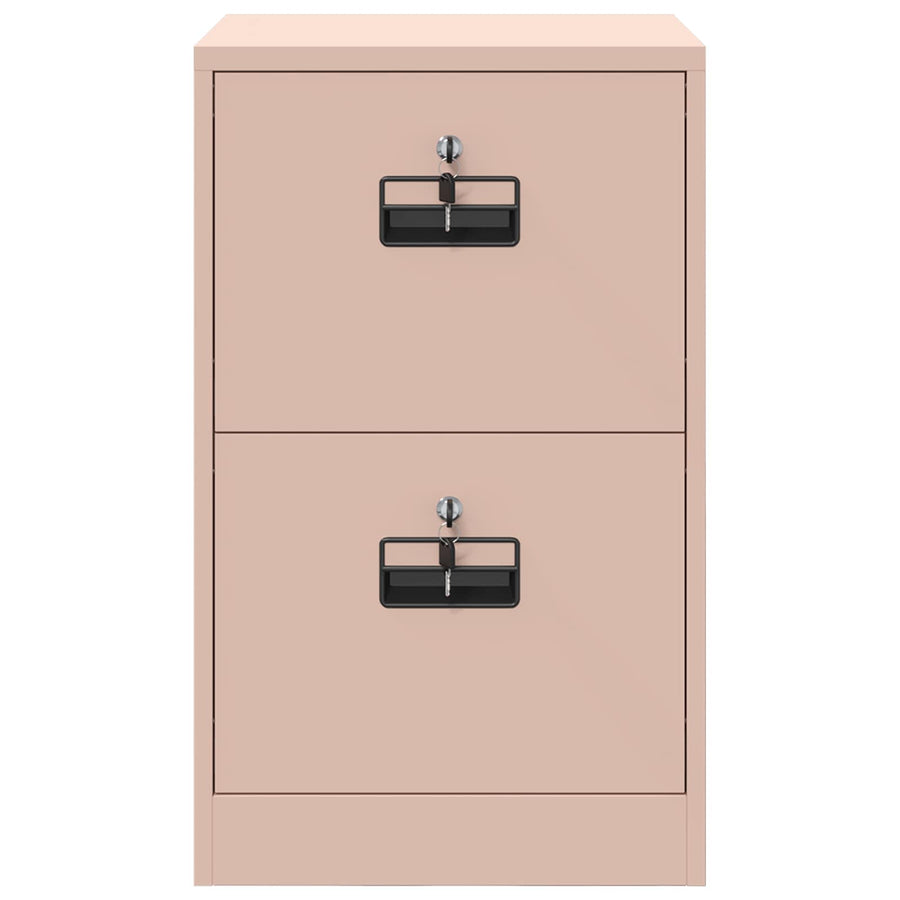 Bestandenkast 44 X 50 X 106,5 Cm Koudgewalst Staal Roze