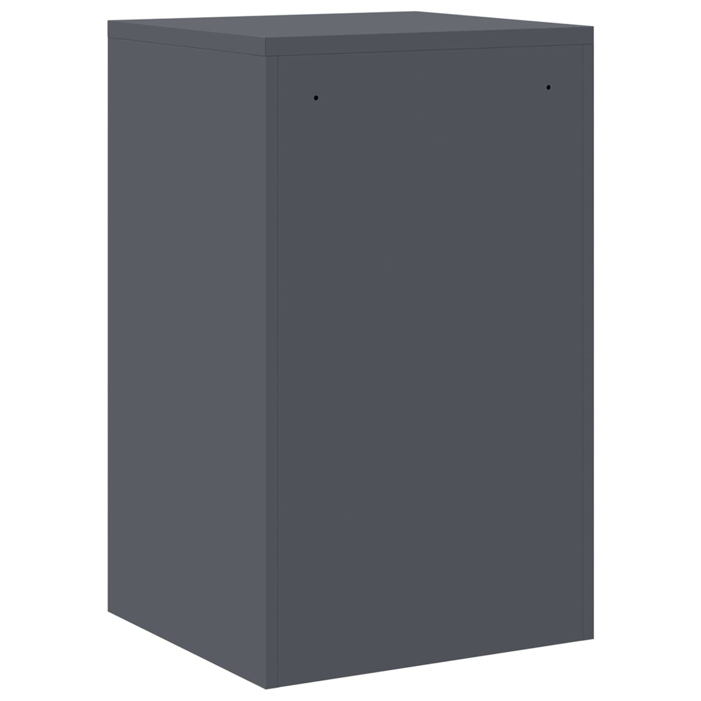 Bestandenkast 44 X 50 X 106,5 Cm Koudgewalst Staal Antraciet