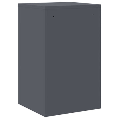 Bestandenkast 44 X 50 X 106,5 Cm Koudgewalst Staal Antraciet