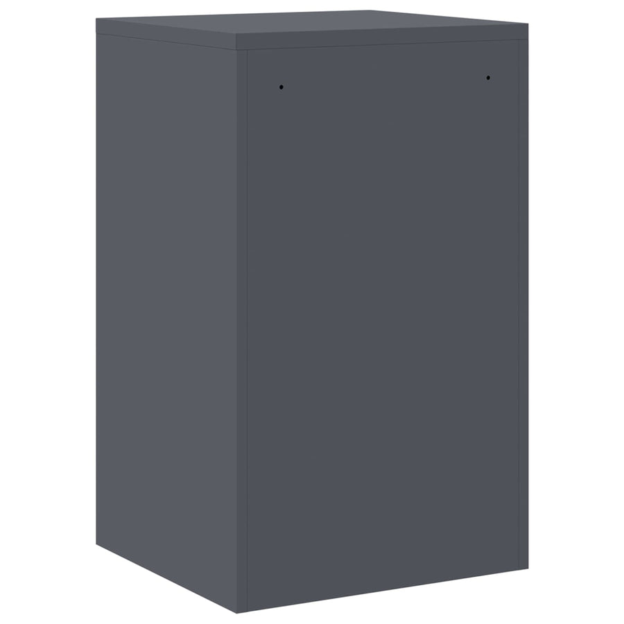 Bestandenkast 44 X 50 X 106,5 Cm Koudgewalst Staal Antraciet