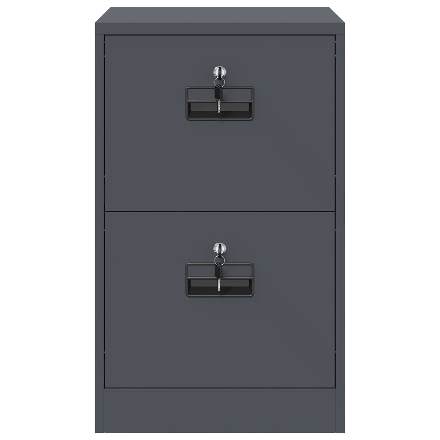 Bestandenkast 44 X 50 X 106,5 Cm Koudgewalst Staal Antraciet